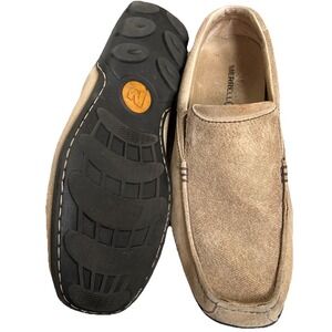 Merrell Rally Moc Loafers Moccasins Slip Shoes Mens 9.5 Leather Upper Vented